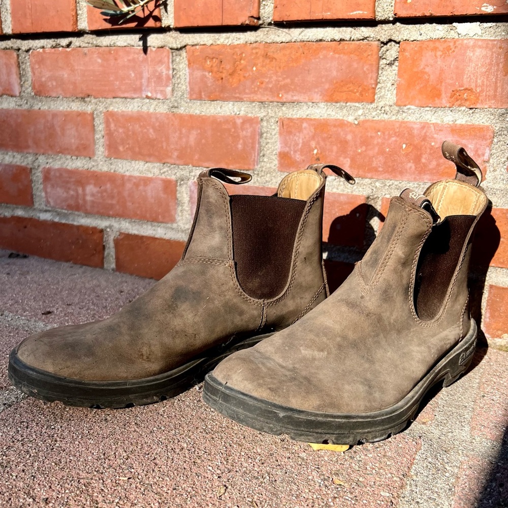 Men’s Blundstone #585 Chelsea boots rustic brown